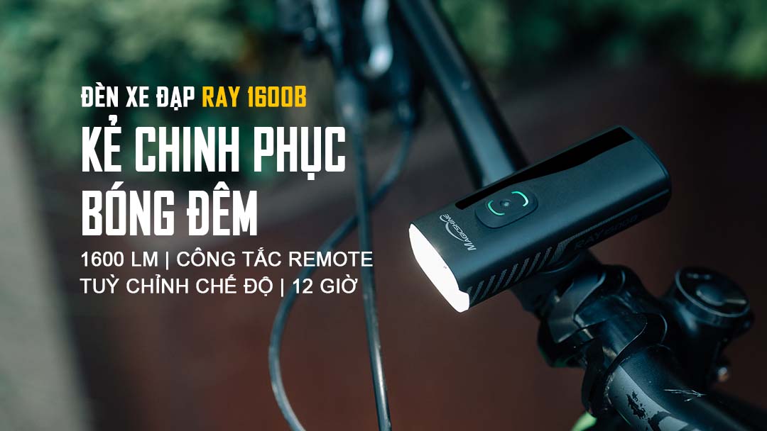 Đèn xe đạp Magicshine RAY 1600B