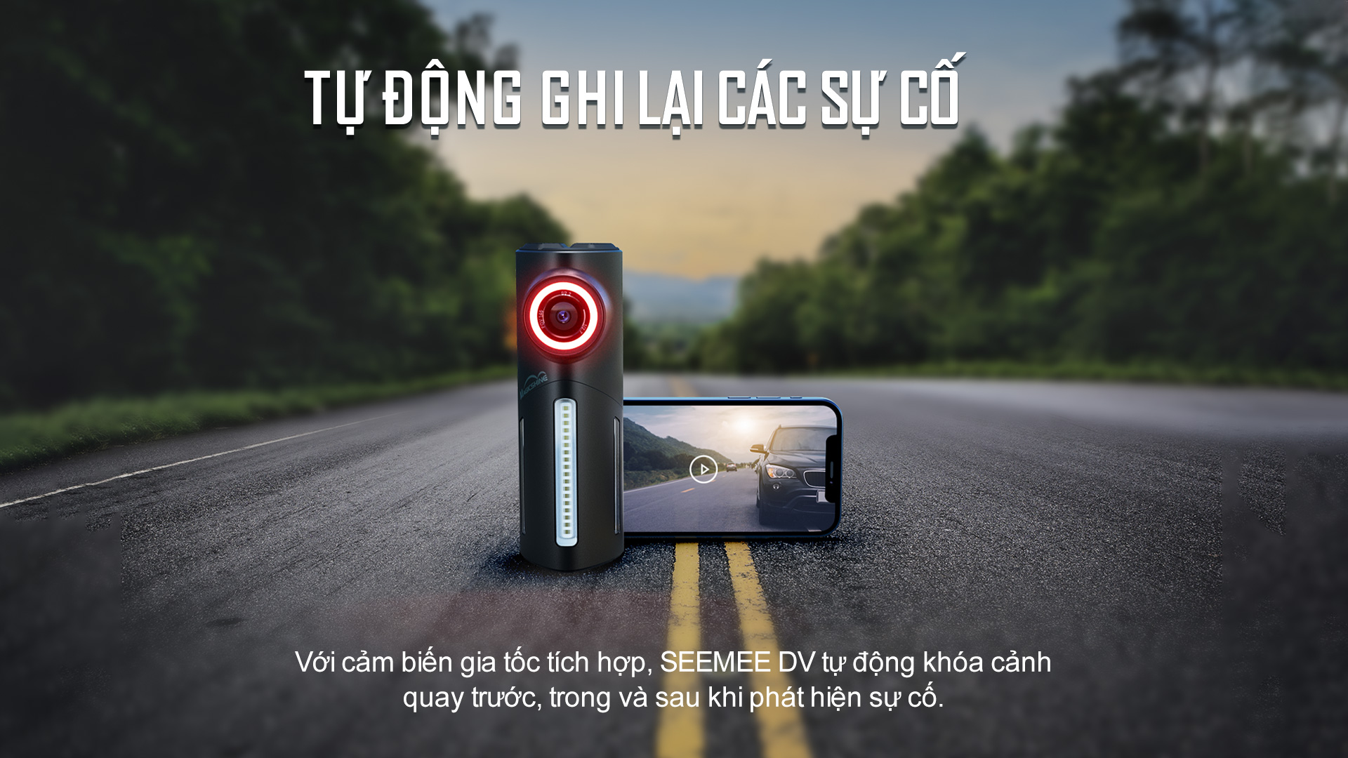 Đèn hậu camera hành trình Magicshine Seemee DV