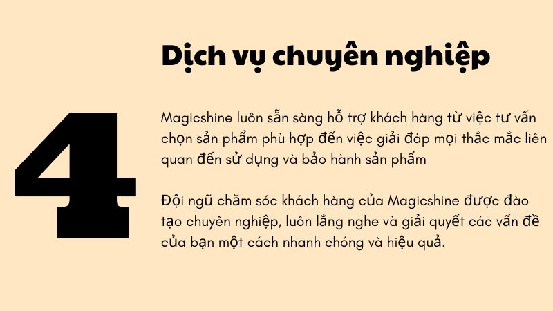 Các tiêu chí đánh giá thương hiệu Magicshine