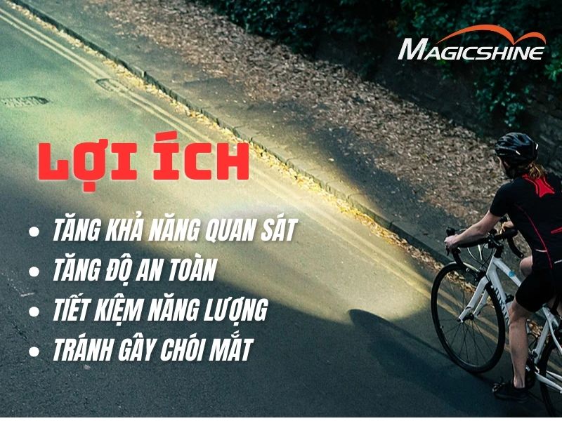 chế độ pha cốt giúp tăng khả năng quan sát, độ an toàn, tiết kiệm năng lượng, và chống chói