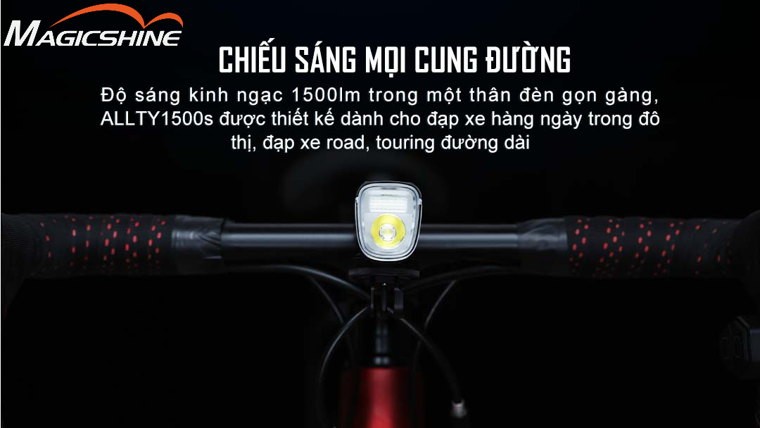 Đèn xe đạp cao cấp Magicshine ALLTY 1500S