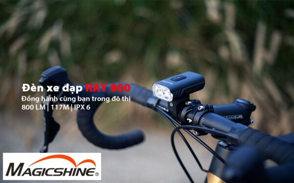 Đèn xe đạp đô thị Magicshine RAY 800 sáng 800lm