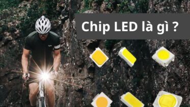 Chip LED là bộ phận bán dẫn chuyển điện năng thành ánh sáng.