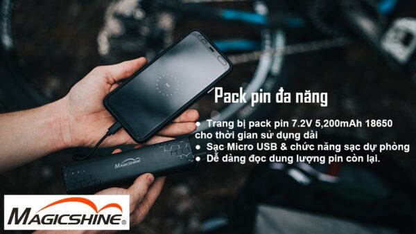 MONTEER 3500S có tích hợp power bank