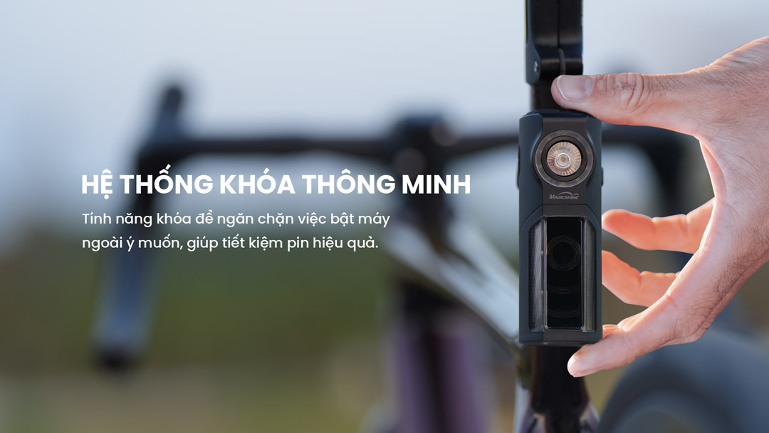 Đèn radar SEEMEE R300 có khóa thông minh