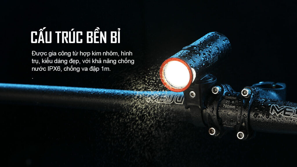 SF900 chống nước IPX6, vỏ nhôm bền bỉ, chịu va đập