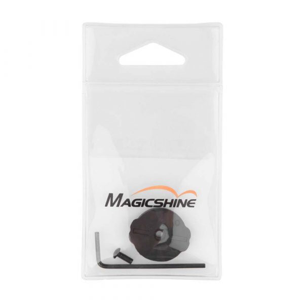 Bộ đế chuyển Magicshine sang ngàm Garmin đóng gói chính hãng trong túi zip.
