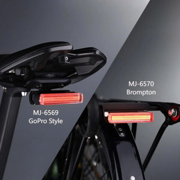 Đèn hậu Magicshine gắn yên xe với giá đỡ GoPro style và Brompton mount Đèn hậu Magicshine gắn yên xe với giá đỡ GoPro style và Brompton mount