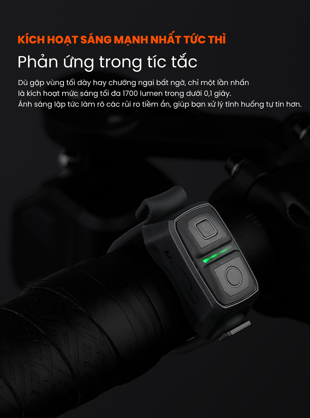 Remote điều khiển đèn xe đạp Magicshine EVO 1700 Pro