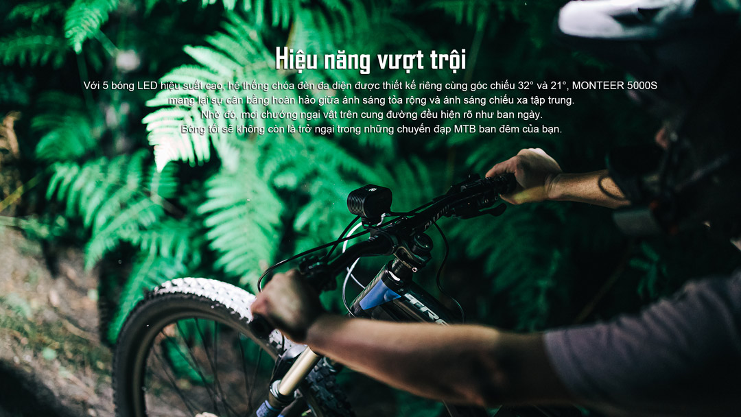 Đèn Magicshine Monteer 5000S hiệu năng cao cho MTB