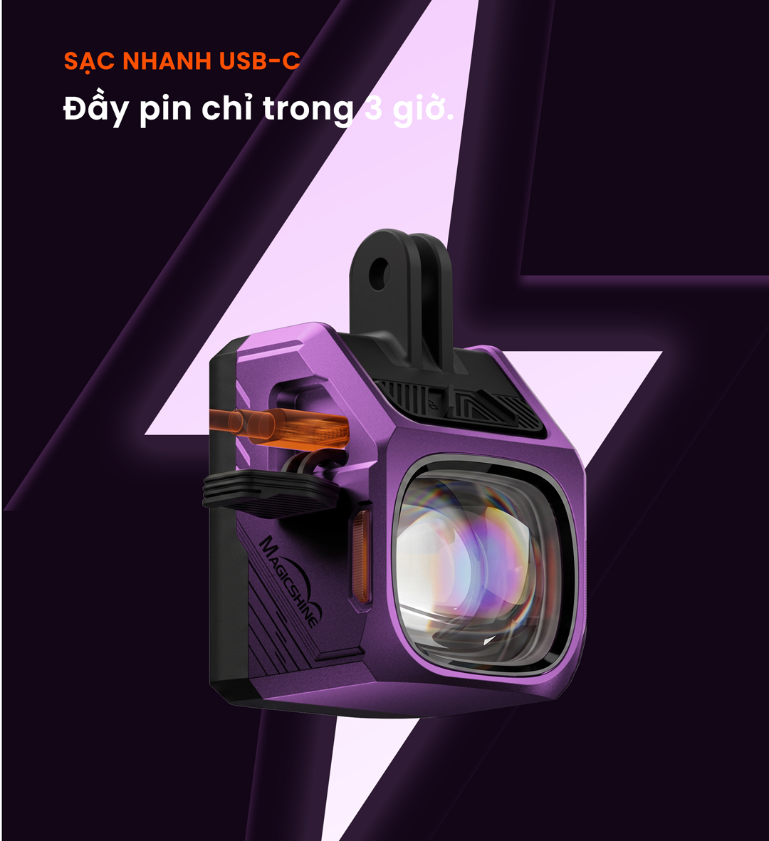 Sạc nhanh USB-C Magicshine EVO 1700 UT