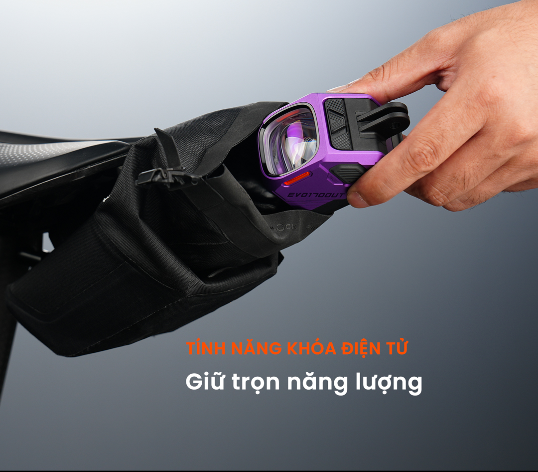 Tính năng khóa điện tử Magicshine EVO 1700 UT